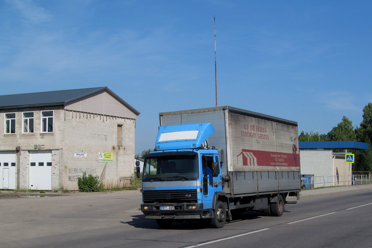 Литва, № FFT 839 — Volvo FL6