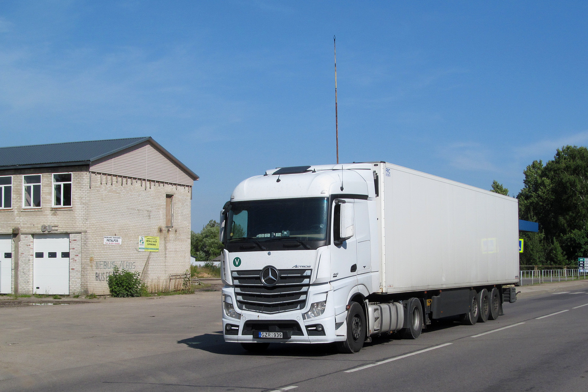 Литва, № GZR 939 — Mercedes-Benz Actros ('2011) 1842