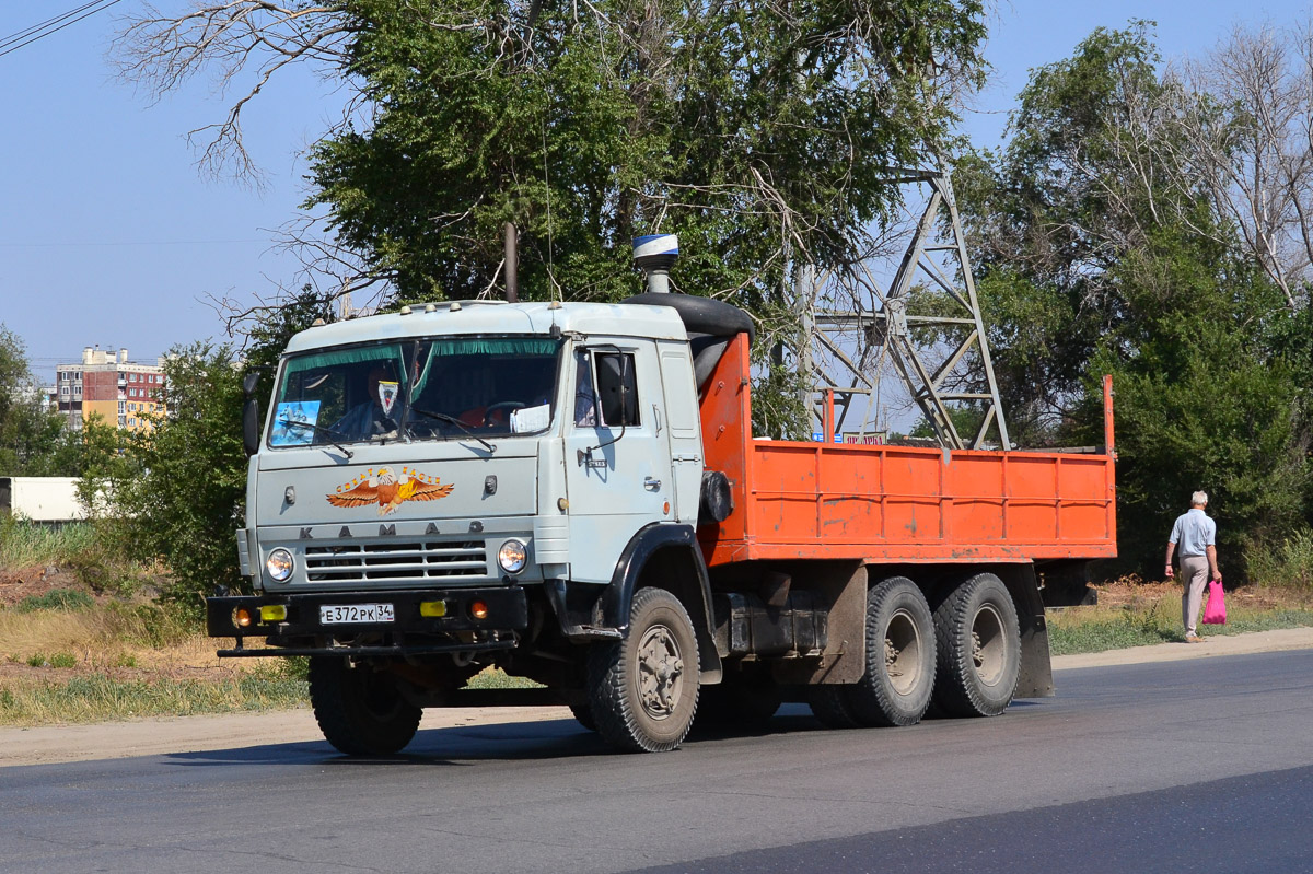 Волгоградская область, № Е 372 РК 34 — КамАЗ-5320