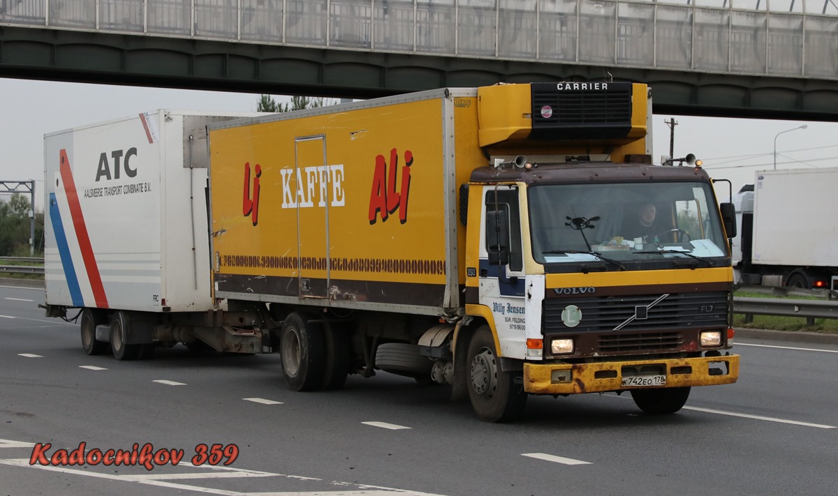 Санкт-Петербург, № К 742 ЕО 178 — Volvo FL7