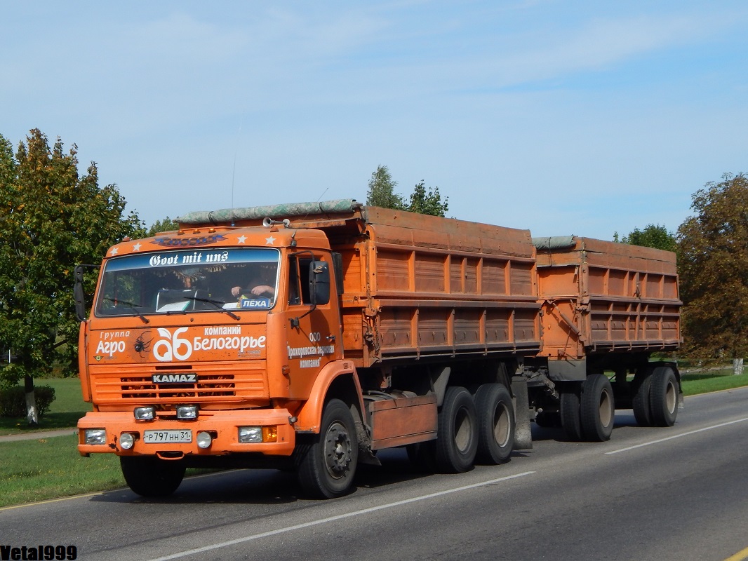 Белгородская область, № Р 797 НН 31 — КамАЗ-65115-15 [65115R]