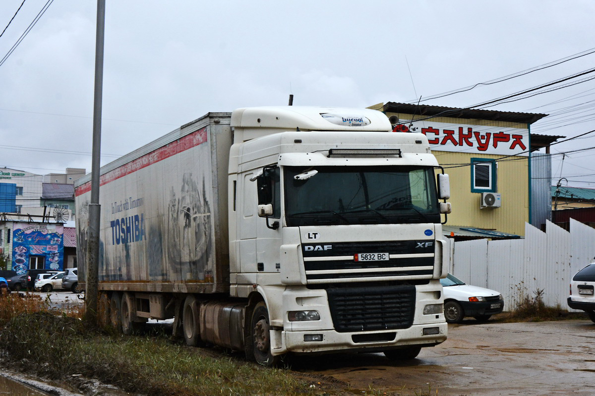 Киргизия, № 5832 BC — DAF XF105 FT