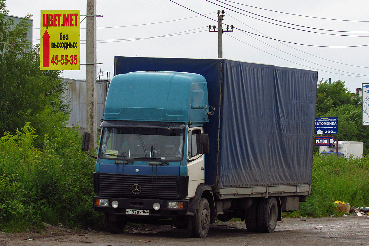 Самарская область, № С 197 ЕХ 163 — Mercedes-Benz LK (общ. мод.)