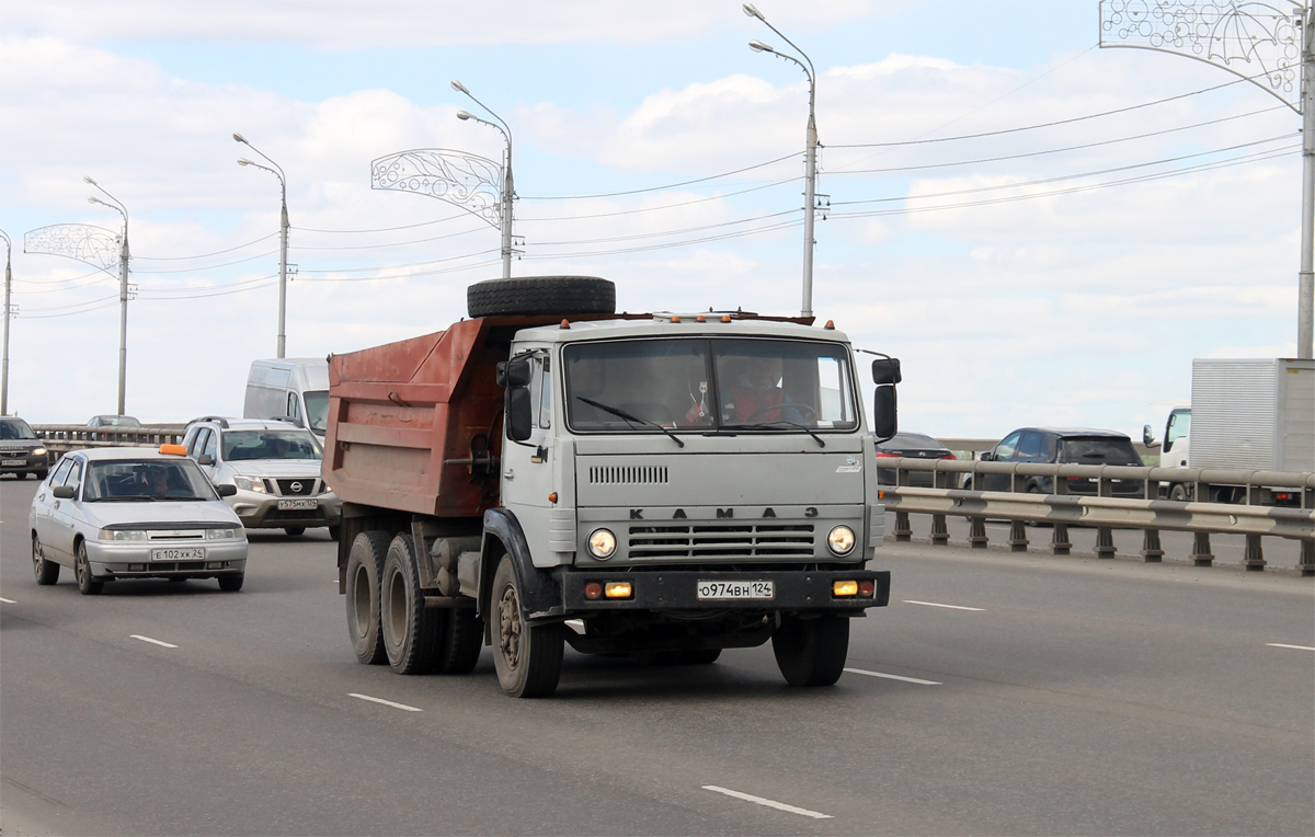 Красноярский край, № О 974 ВН 124 — КамАЗ-55111 [551110]