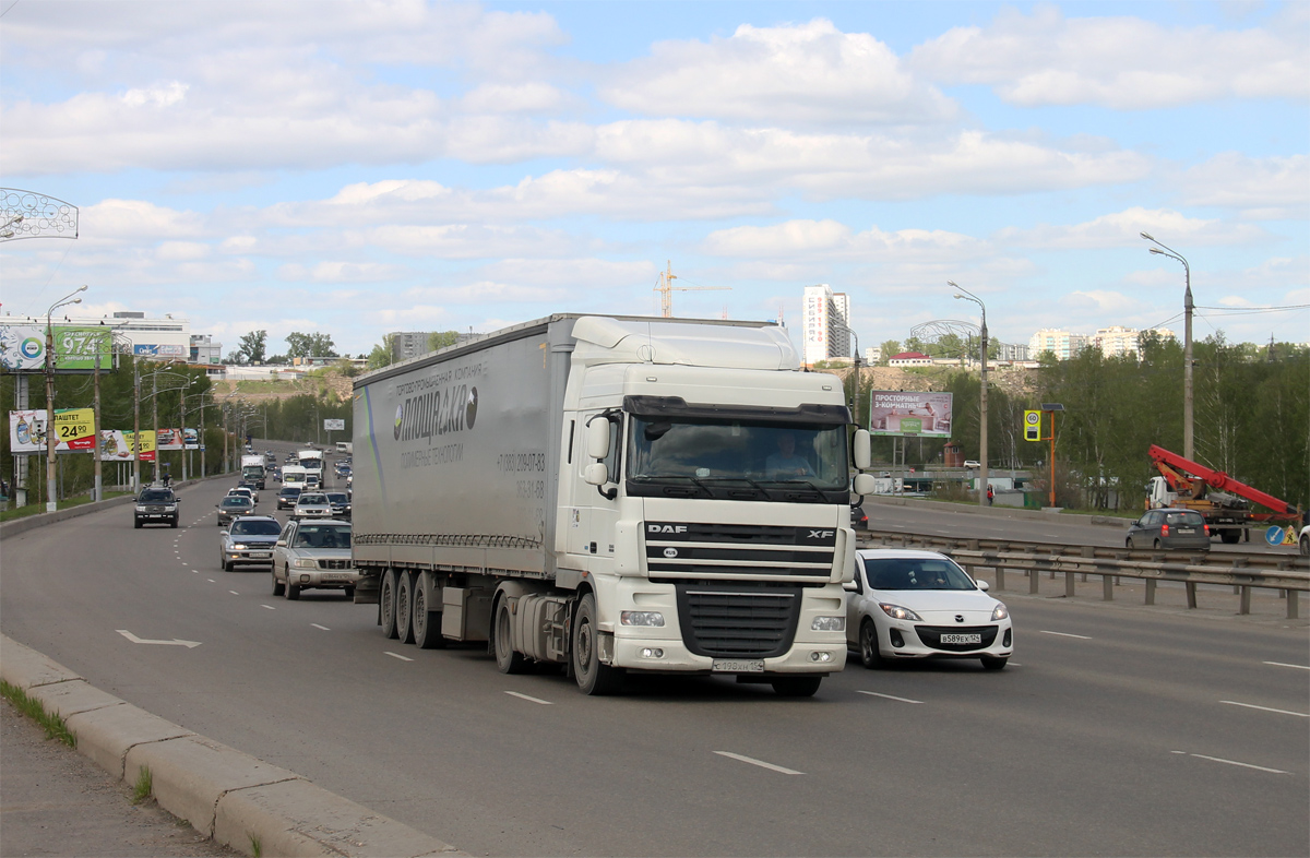 Новосибирская область, № С 198 ХН 154 — DAF XF105 FT