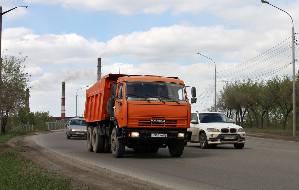 Красноярский край, № Х 908 УМ 24 — КамАЗ-65115-13 [65115N]