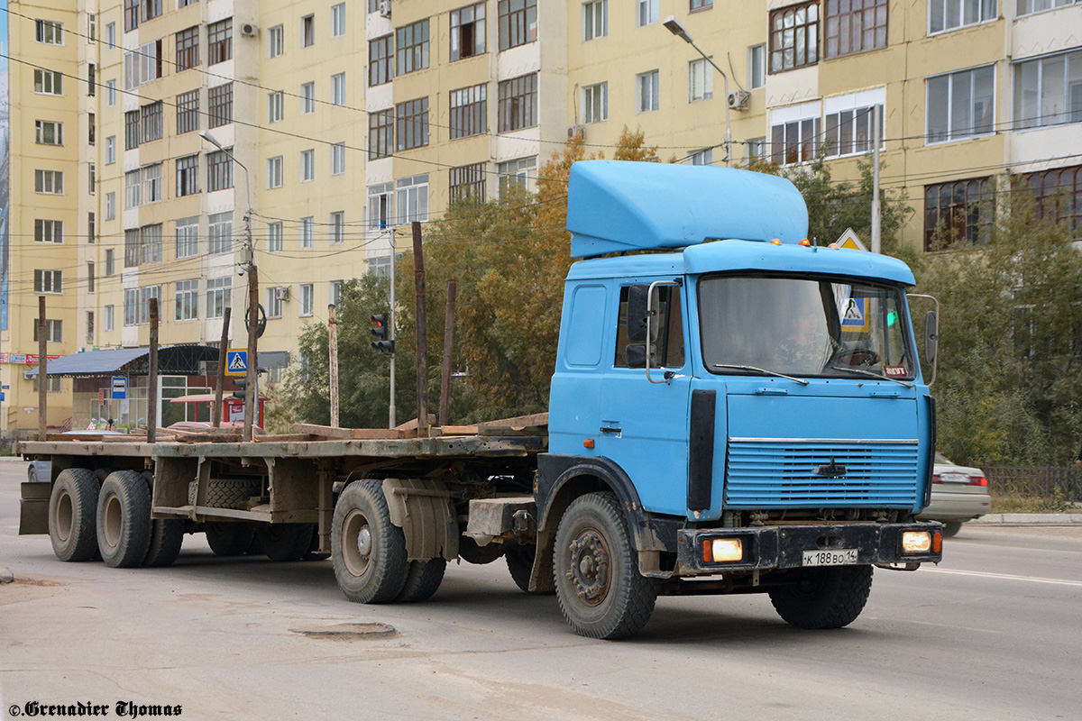 Саха (Якутия), № К 188 ВО 14 — МАЗ-5432 (общая модель)