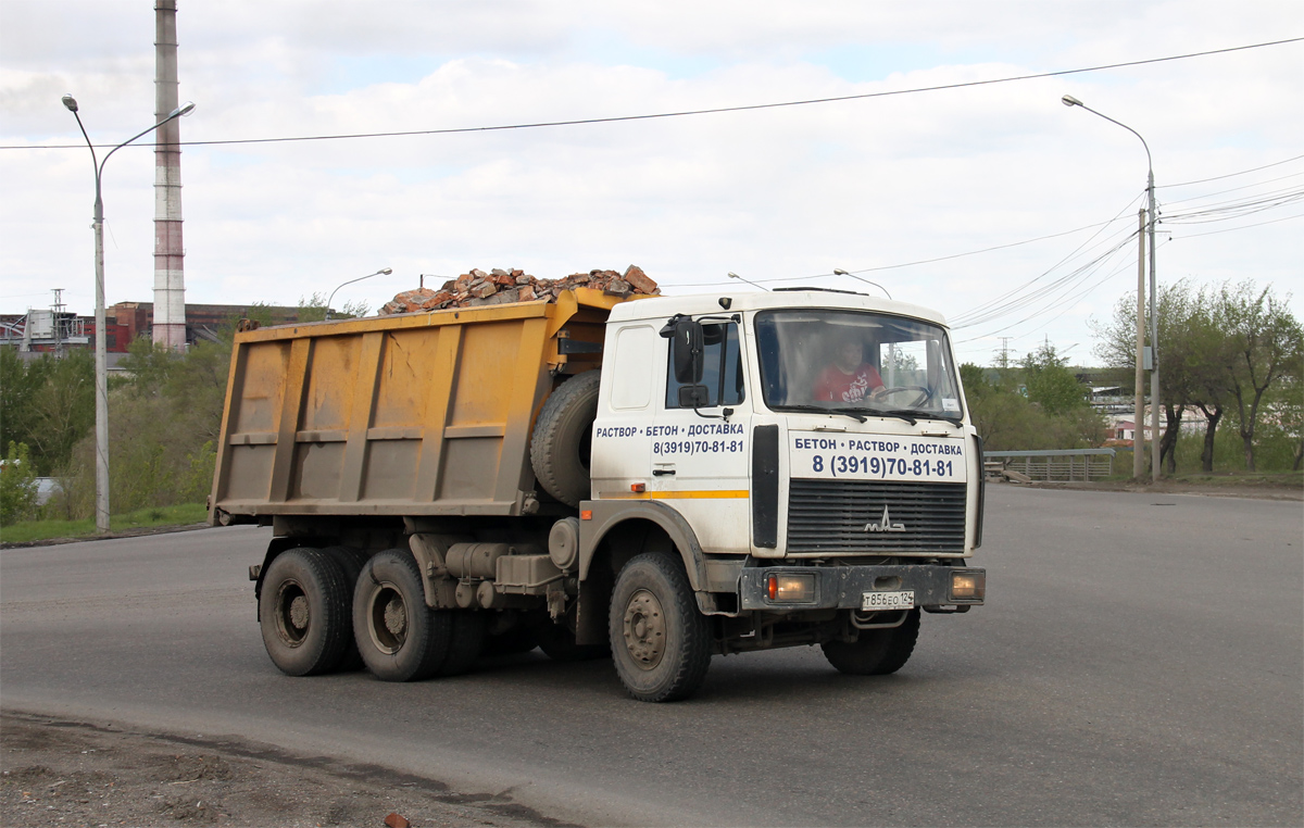 Красноярский край, № Т 856 ЕО 124 — МАЗ-551605