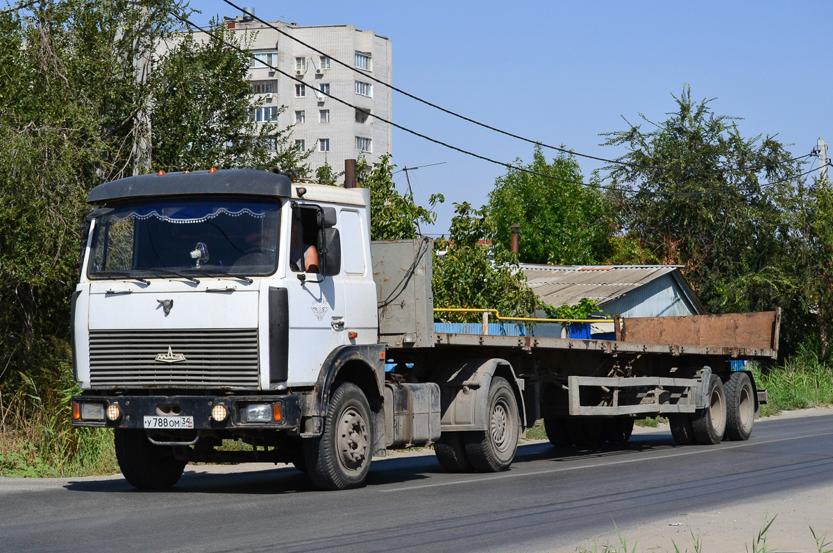 Волгоградская область, № 344 — МАЗ-543203