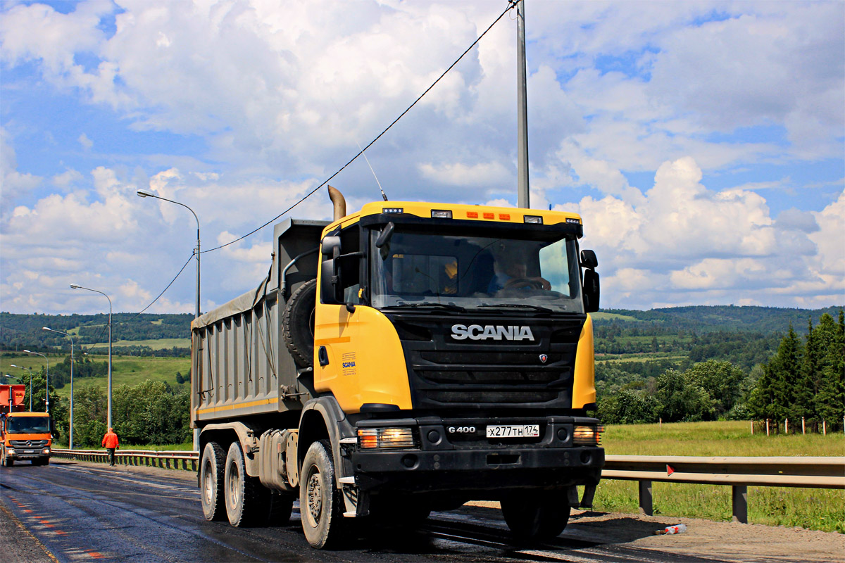 Челябинская область, № Х 277 ТН 174 — Scania ('2013) G400