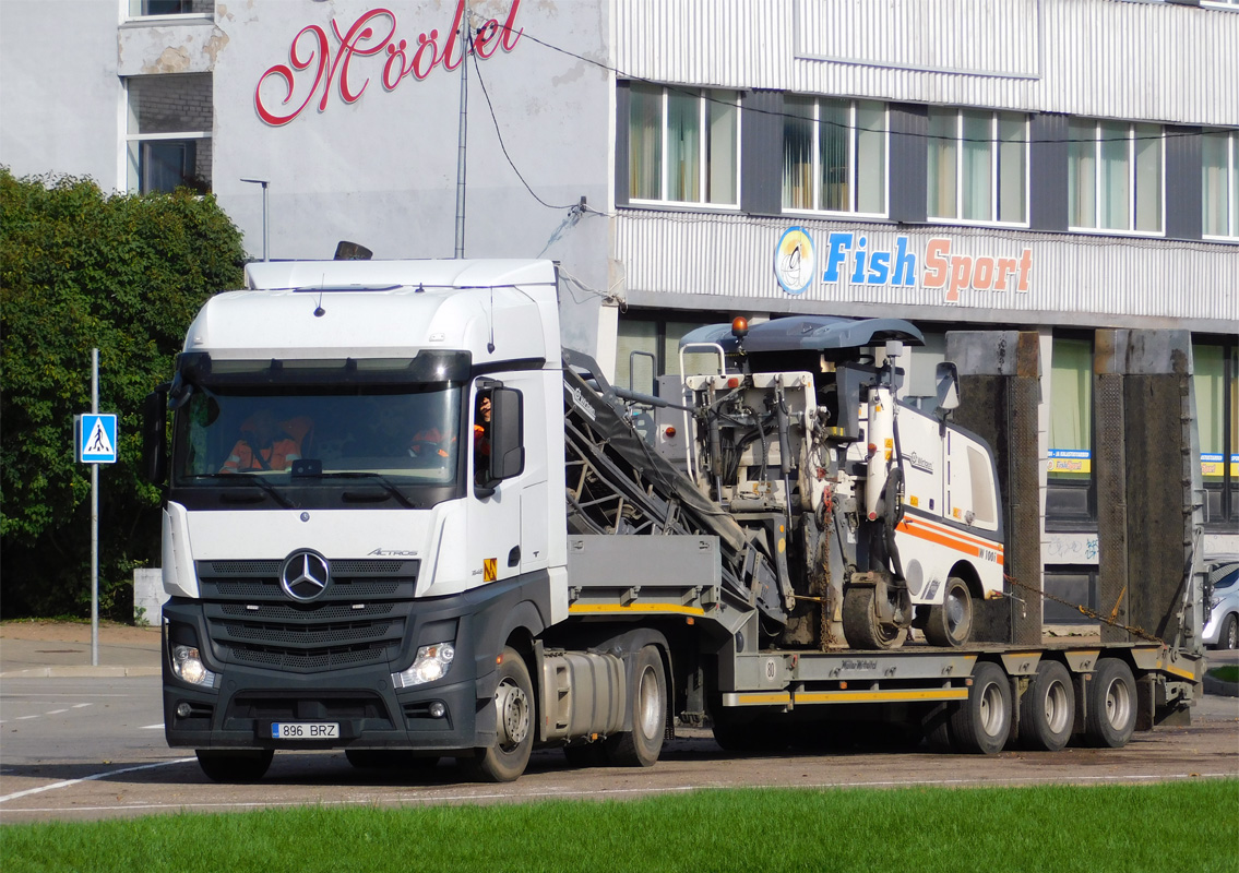 Эстония, № 896 BRZ — Mercedes-Benz Actros ('2011)