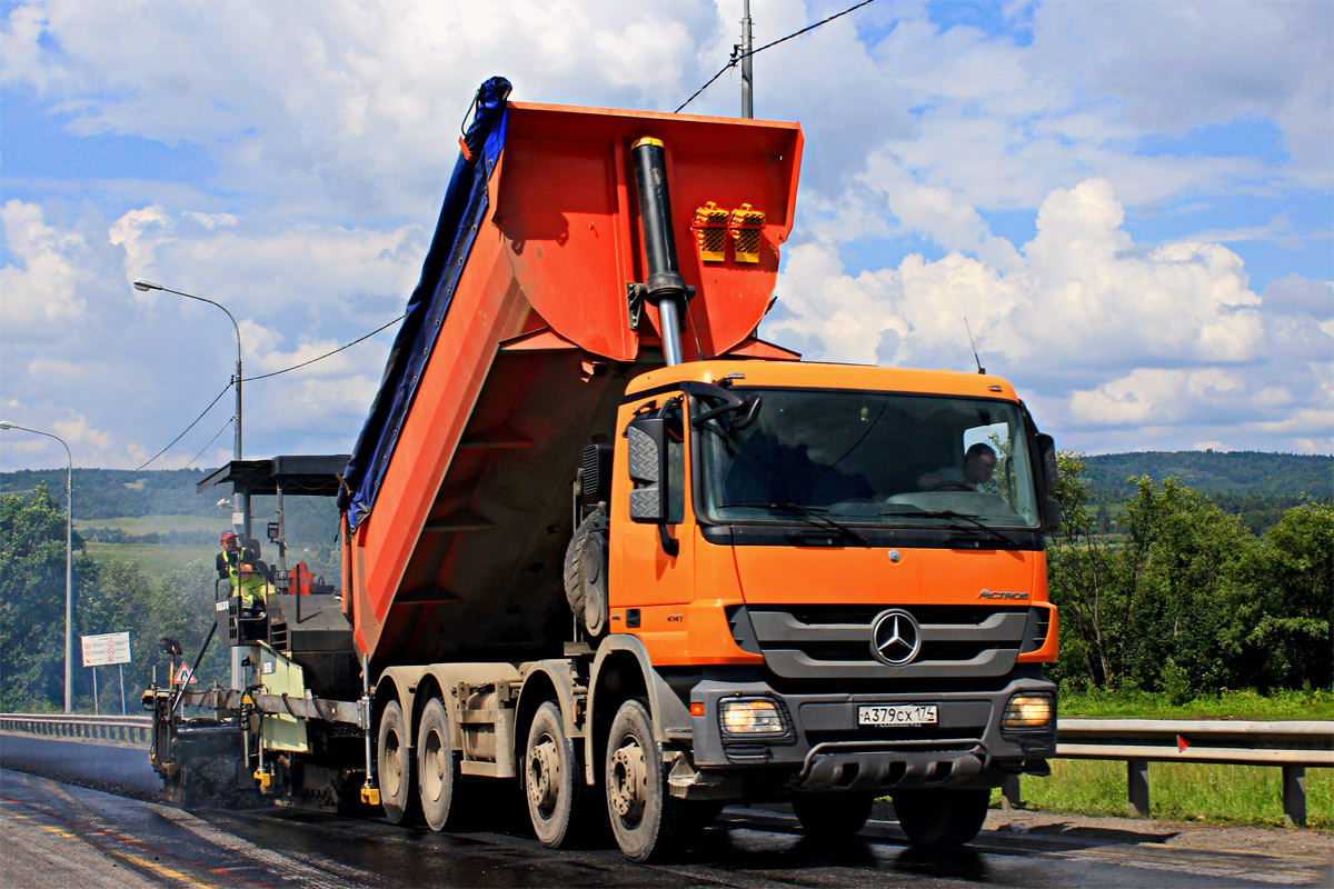 Челябинская область, № А 379 СХ 174 — Mercedes-Benz Actros ('2009) 4141