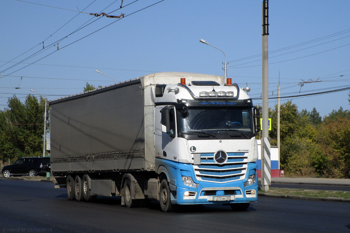 Алматы, № 273 BN 02 — Mercedes-Benz Actros ('2011) 1845