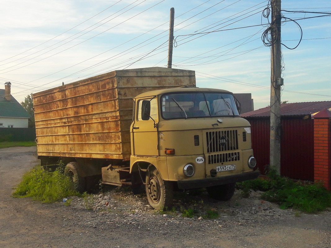 Тульская область, № В 593 СХ 71 — IFA W50L (общая модель)