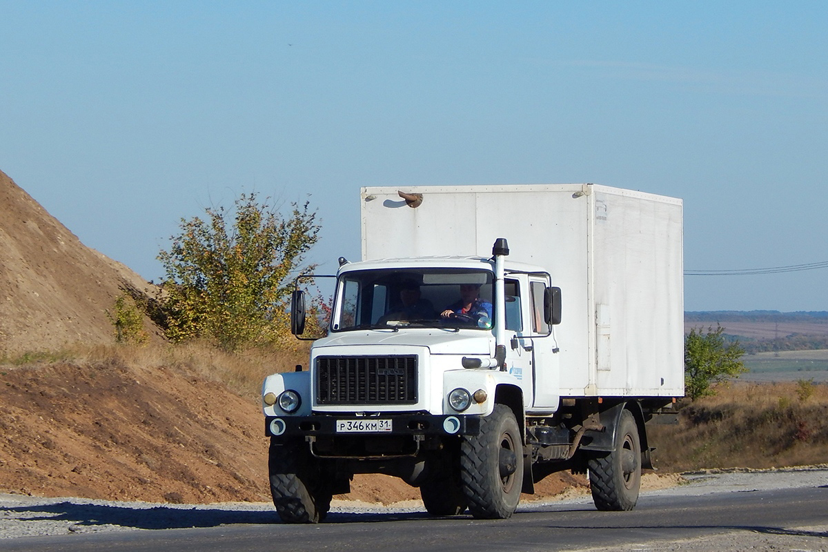 Белгородская область, № Р 346 КМ 31 — ГАЗ-33081 «Садко»