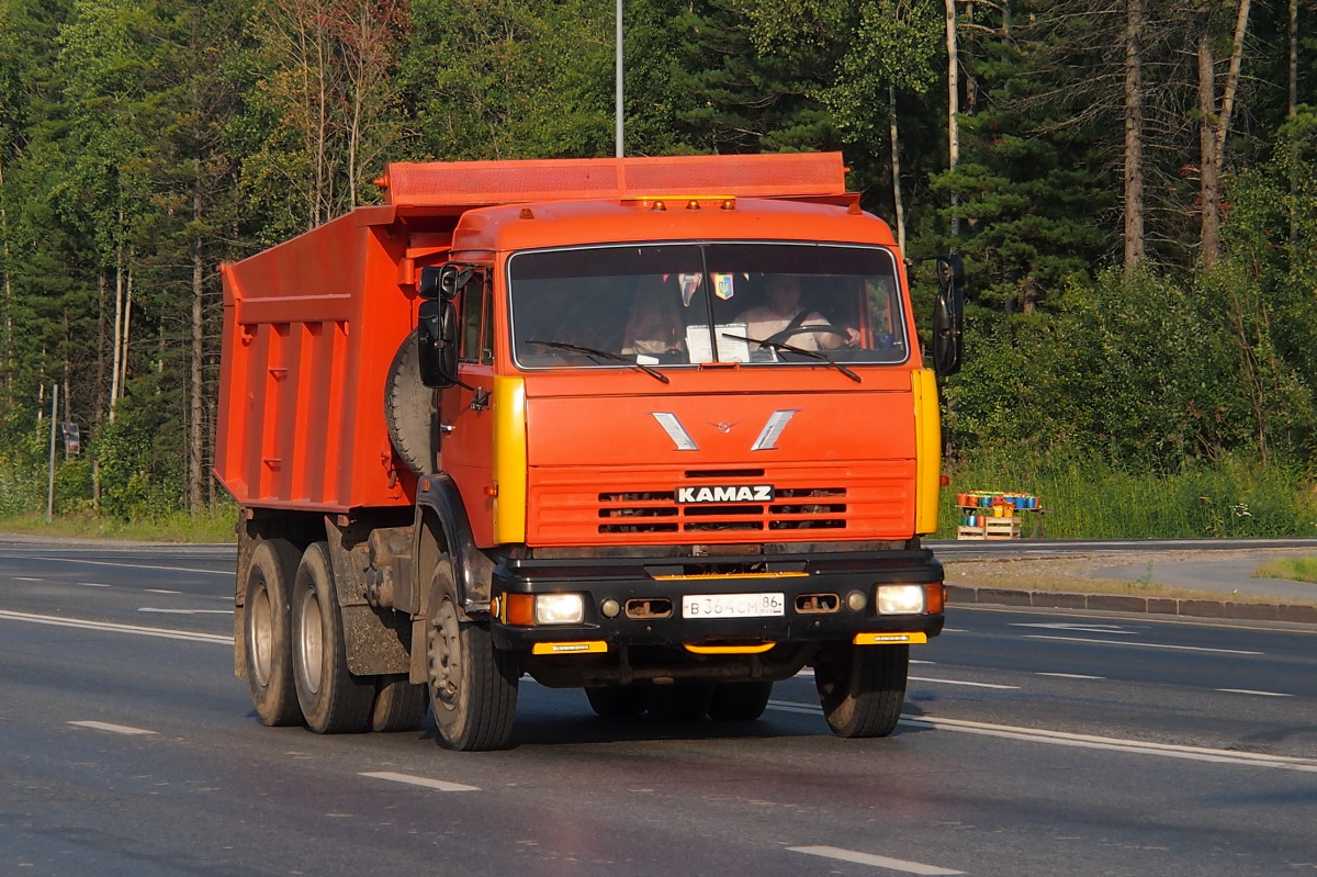 Ханты-Мансийский автоном.округ, № В 364 СМ 86 — КамАЗ-65115 [651150]