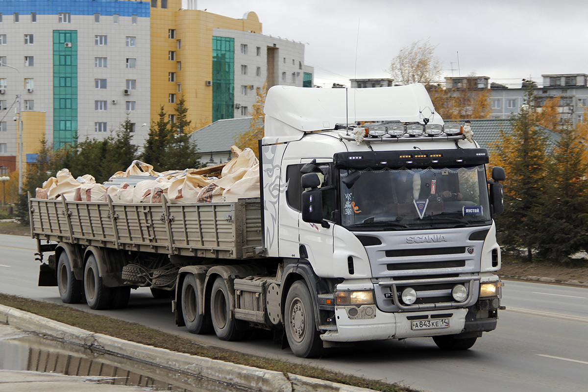 Саха (Якутия), № А 843 КЕ 14 — Scania ('2004, общая модель)