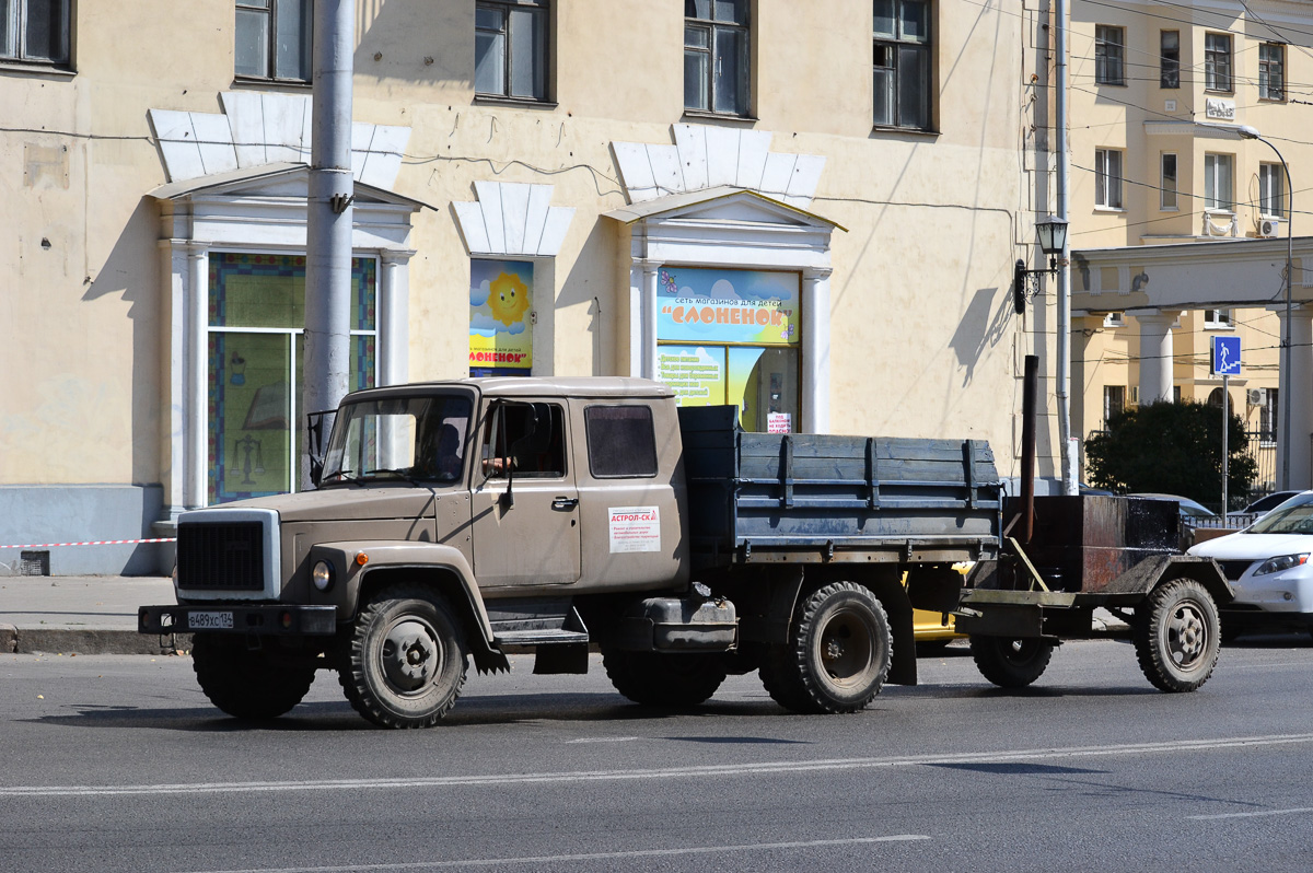 Волгоградская область, № В 489 ХС 134 — ГАЗ-3307