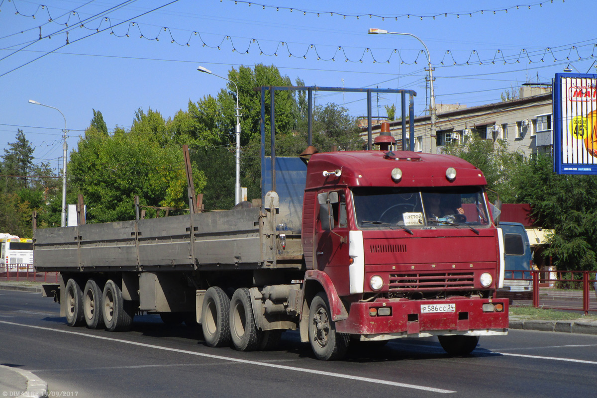 Волгоградская область, № Р 586 СС 34 — КамАЗ-5410