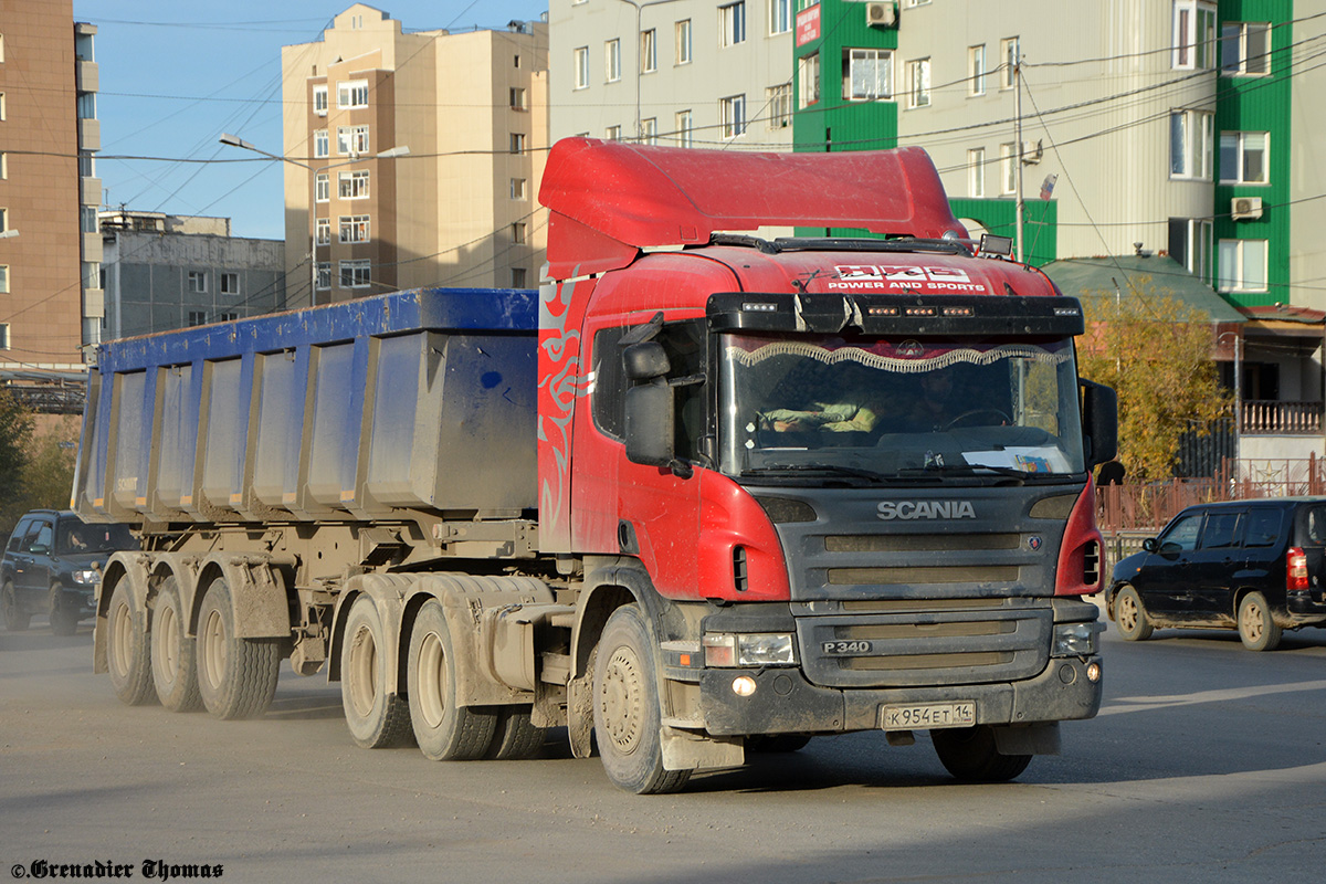 Саха (Якутия), № К 954 ЕТ 14 — Scania ('2004) P340