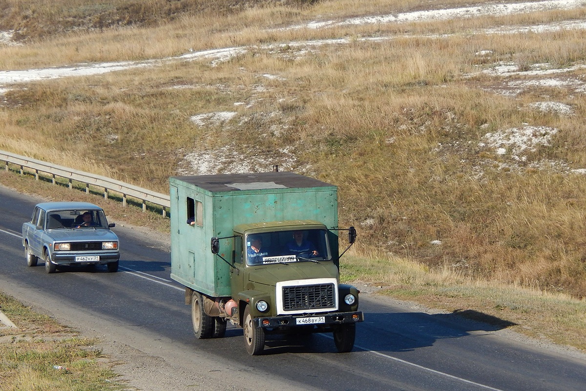 Белгородская область, № К 468 ВУ 31 — ГАЗ-3307