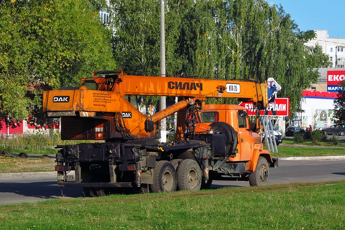 Сумская область, № ВМ 6627 АІ — КрАЗ-65053