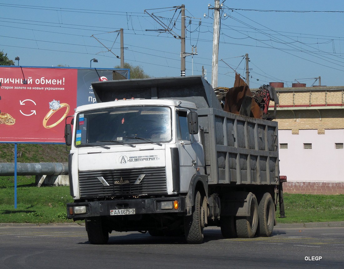 Витебская область, № АА 6675-2 — МАЗ-6303 (общая модель)