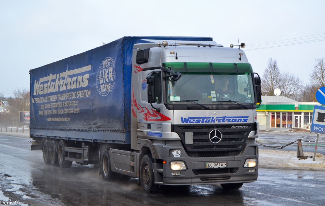 Львовская область, № ВС 5851 АІ — Mercedes-Benz Actros ('2003) 1841