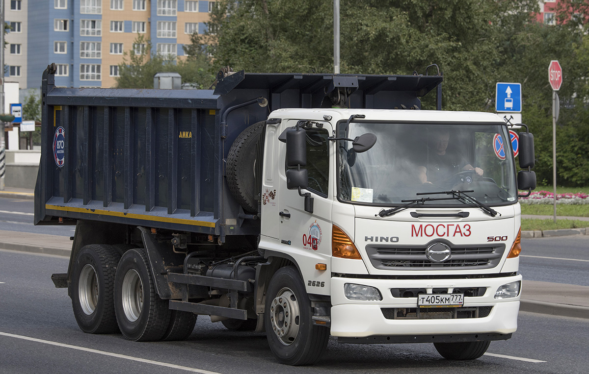 Москва, № Т 405 КМ 777 — Hino 500