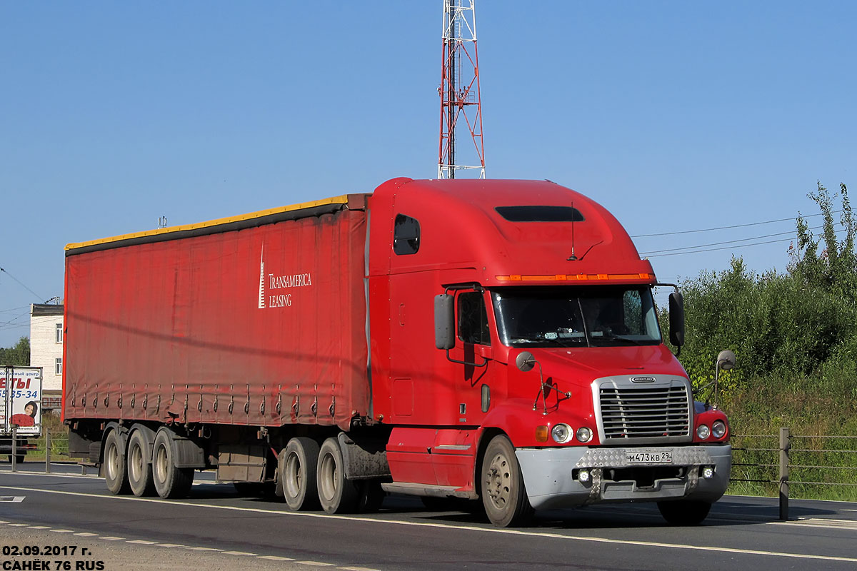 Архангельская область, № М 473 КВ 29 — Freightliner Century Class