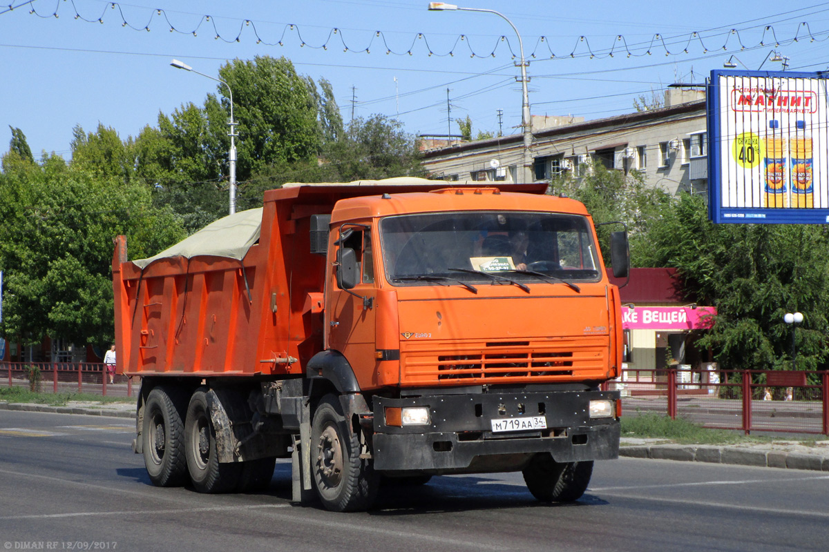 Волгоградская область, № М 719 АА 34 — КамАЗ-6520-06 [65200F]