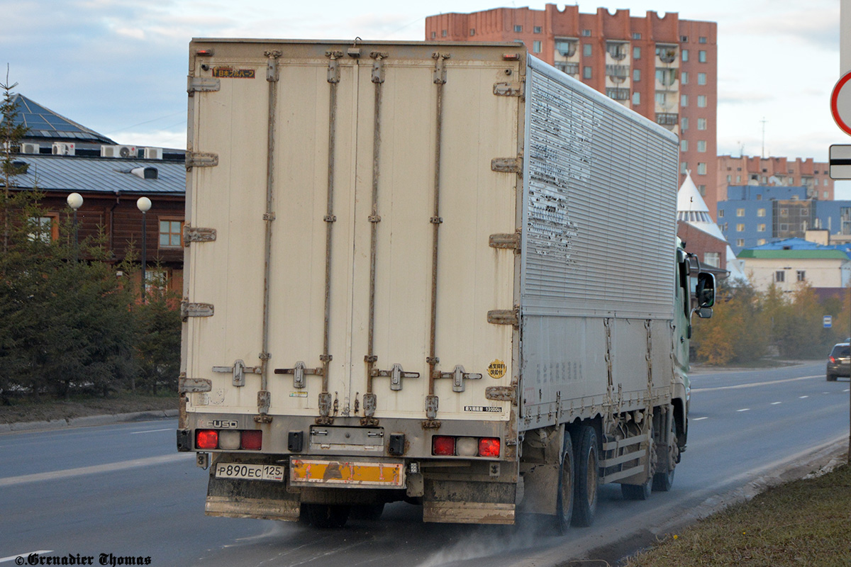 Приморский край, № Р 890 ЕС 125 — Mitsubishi Fuso (общая модель)