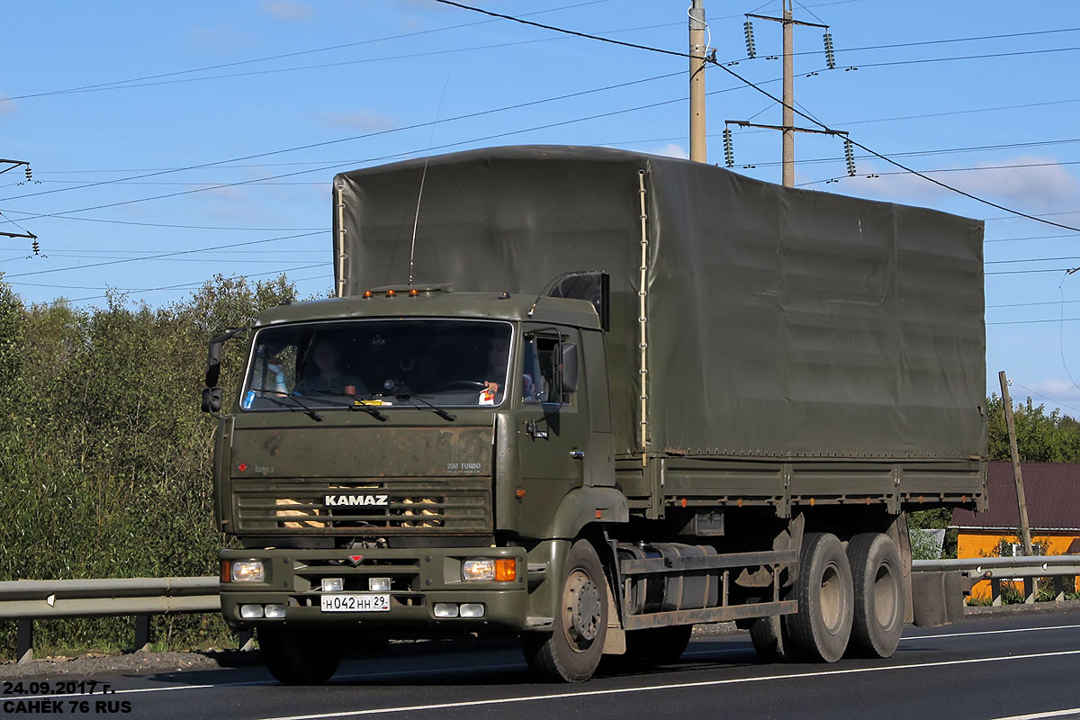 Архангельская область, № Н 042 НН 29 — КамАЗ-65117-62