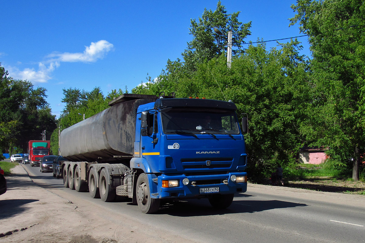 Рязанская область, № У 668 СК 62 — КамАЗ-65116-A4