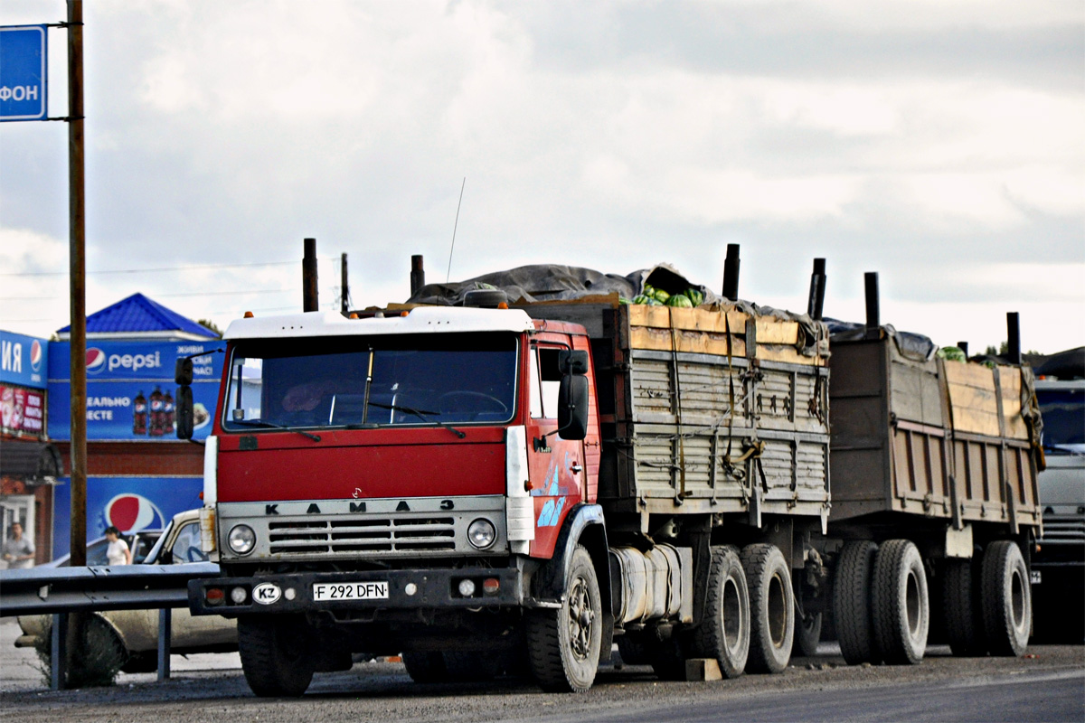 Восточно-Казахстанская область, № F 292 DFN — КамАЗ-5320