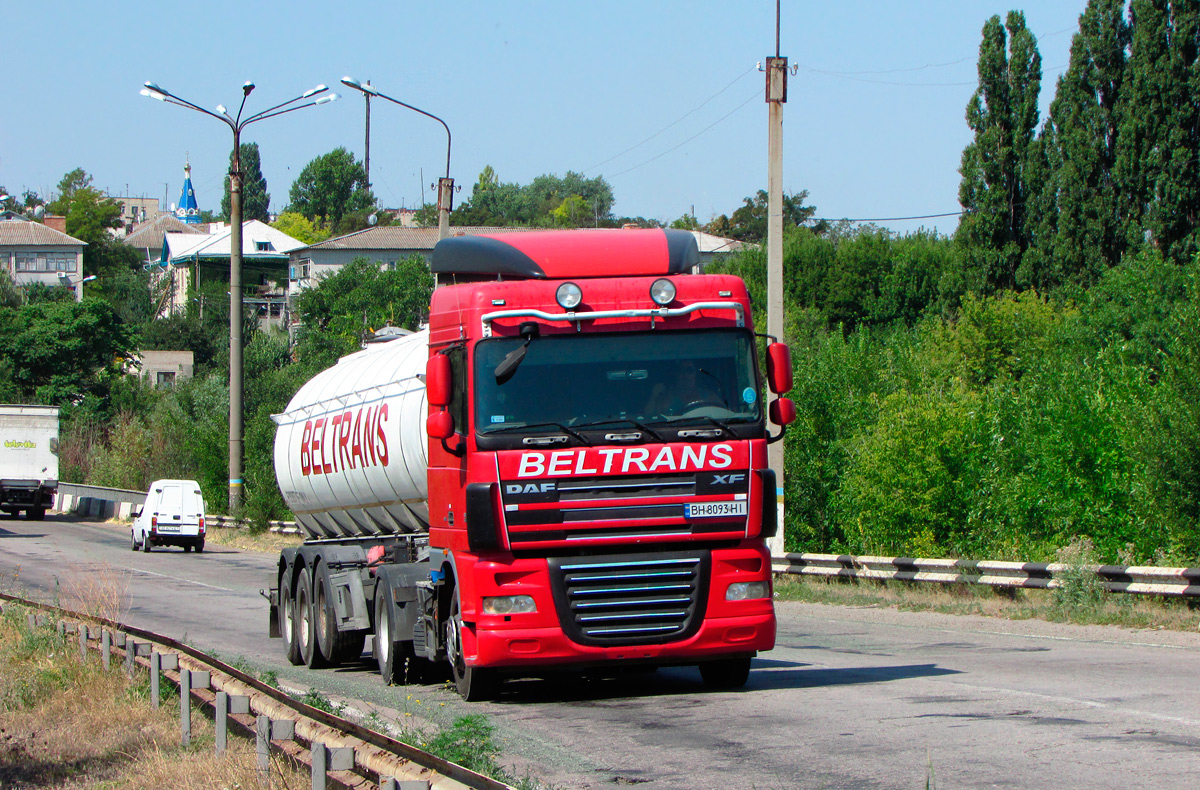 Одесская область, № ВН 8093 НІ — DAF XF105 FT