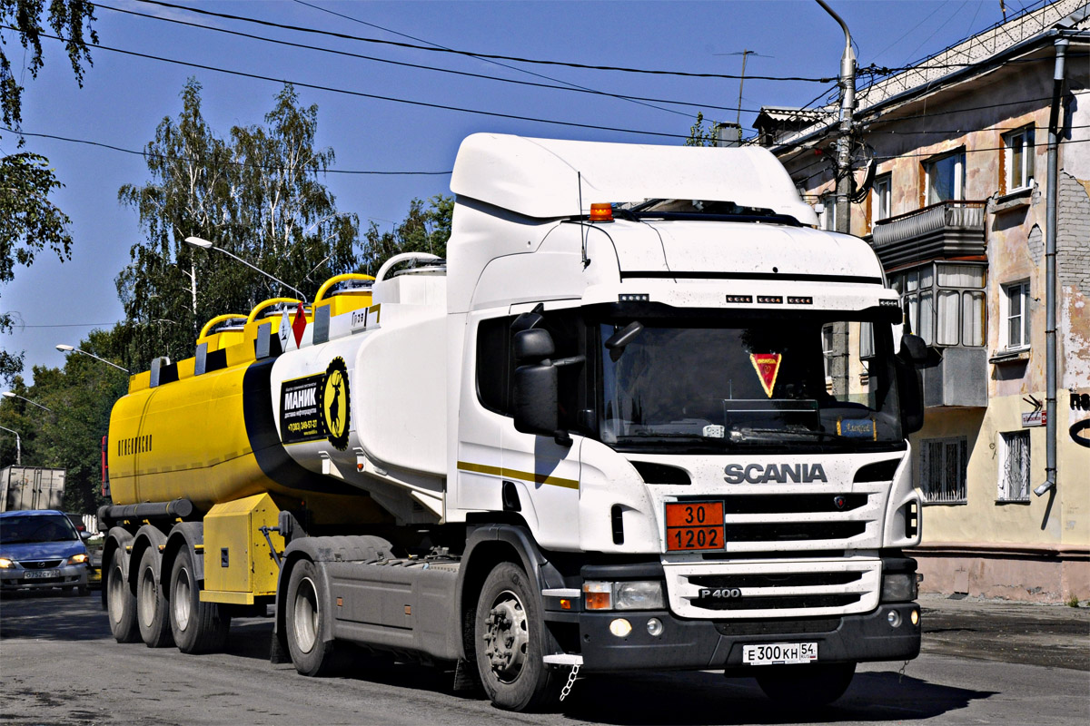 Новосибирская область, № Е 300 КН 54 — Scania ('2011) P400