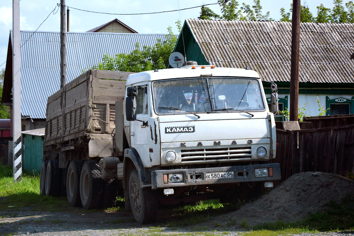 Алтай, № К 580 АС 04 — КамАЗ-5410