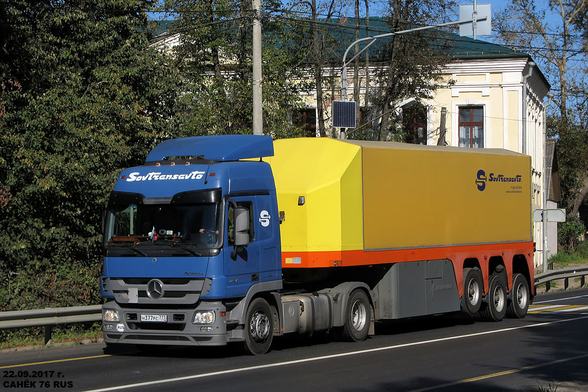 Москва, № Н 377 РС 777 — Mercedes-Benz Actros ('2009) 1841