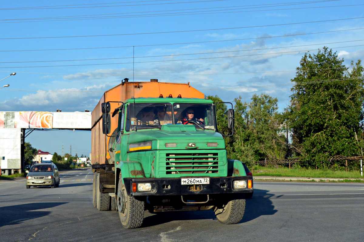 Тюменская область, № М 260 МА 72 — КрАЗ-65053