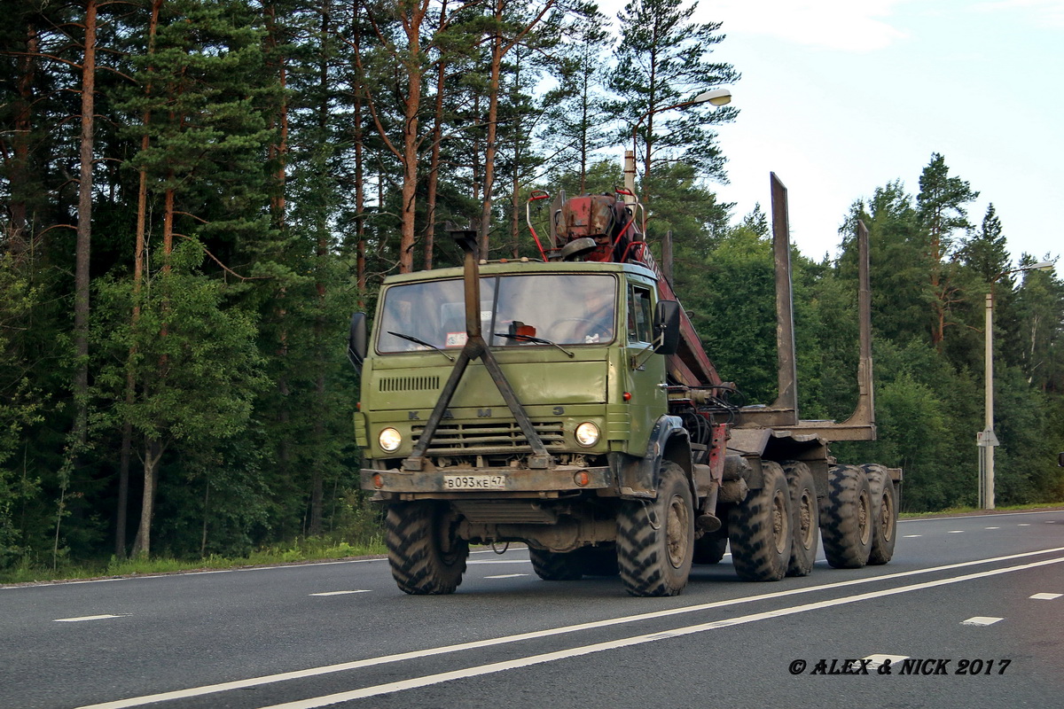 Ленинградская область, № В 093 КЕ 47 — КамАЗ-43106