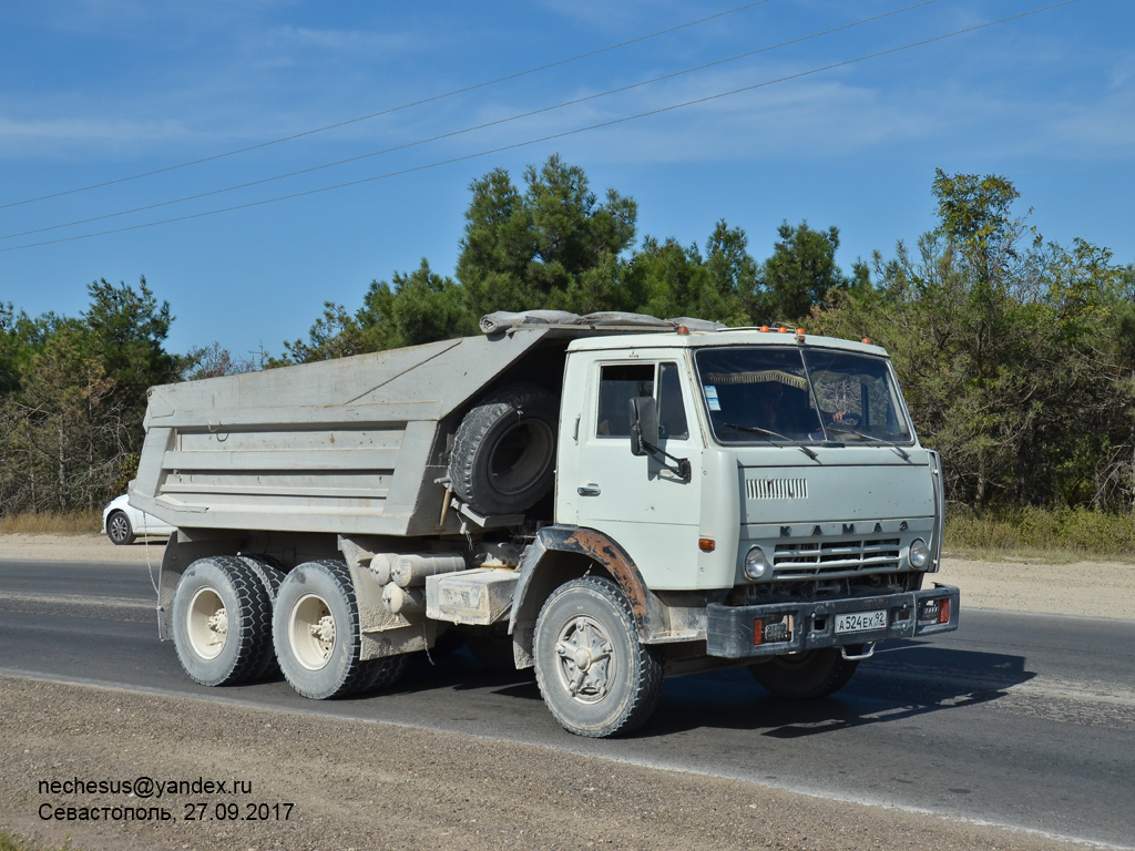 Севастополь, № А 524 ЕХ 92 — КамАЗ-55111 [551110]