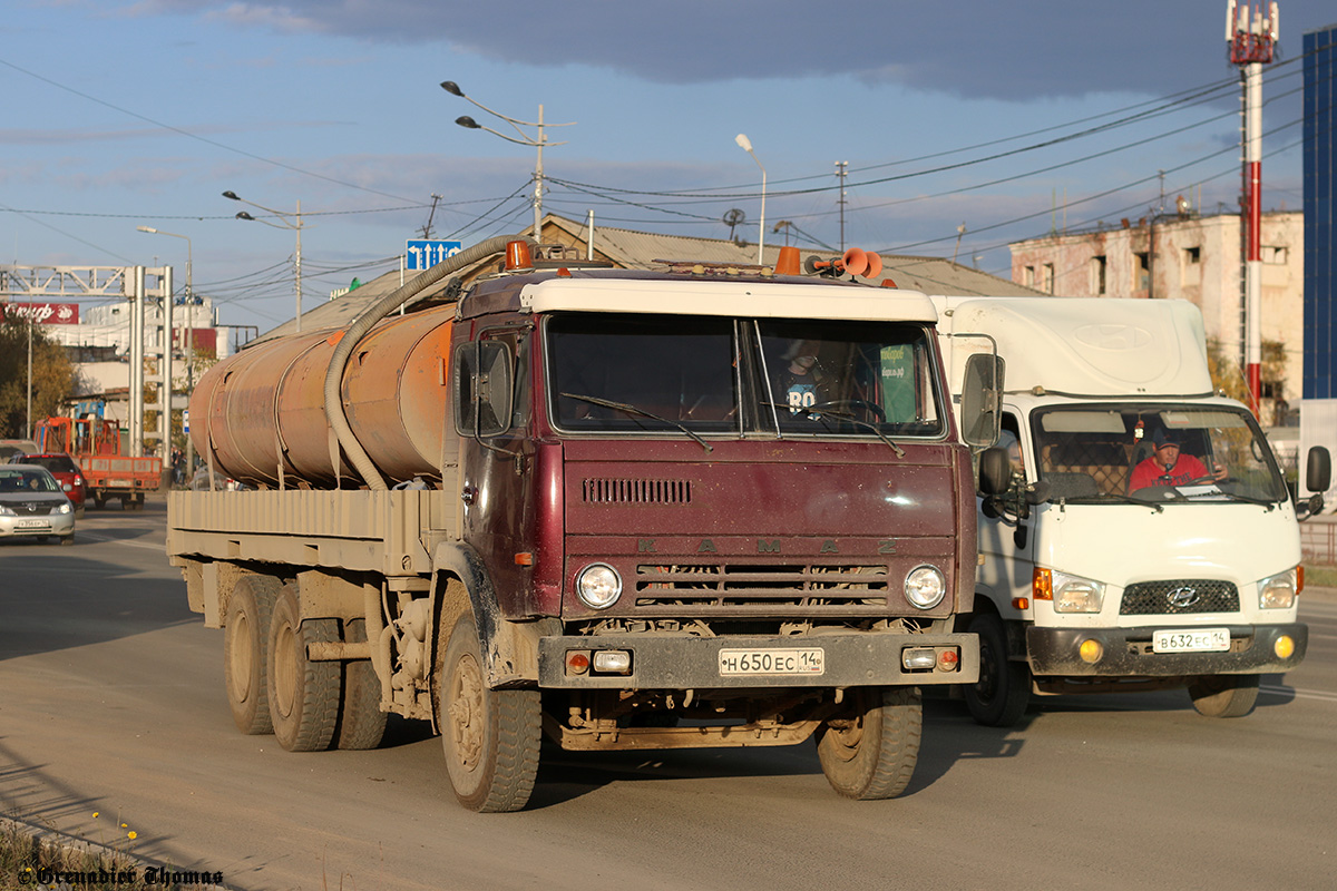 Саха (Якутия), № Н 650 ЕС 14 — КамАЗ-53212