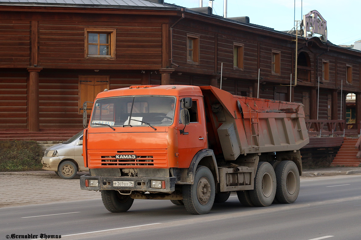 Саха (Якутия), № Р 369 ВХ 14 — КамАЗ-55111-15 [55111R]