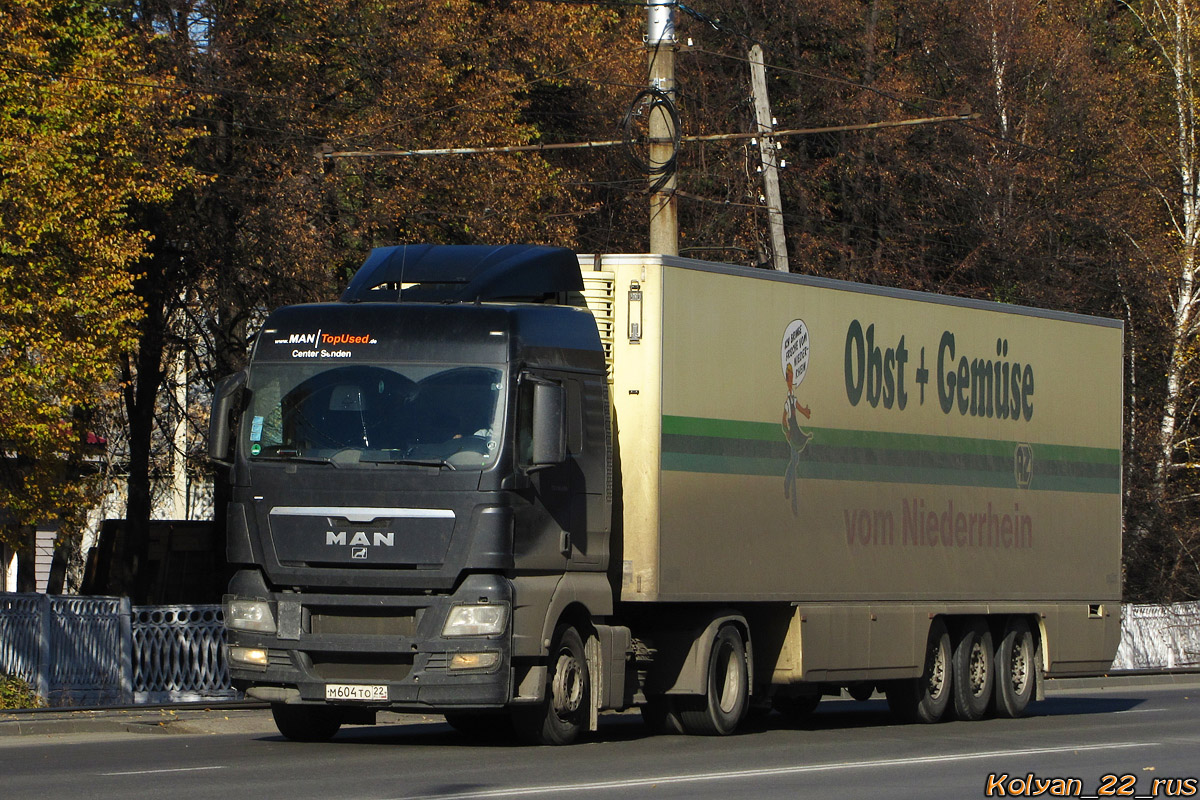 Алтайский край, № М 604 ТО 22 — MAN TGX ('2007) 18.400