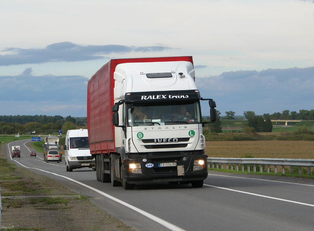 Сербия, № ČA 004-RR — IVECO Stralis ('2007)