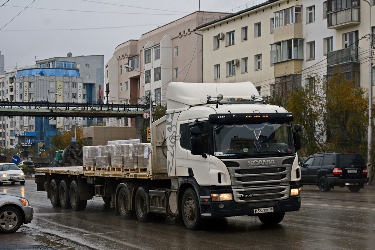 Саха (Якутия), № Р 637 КК 14 — Scania ('2011) P400