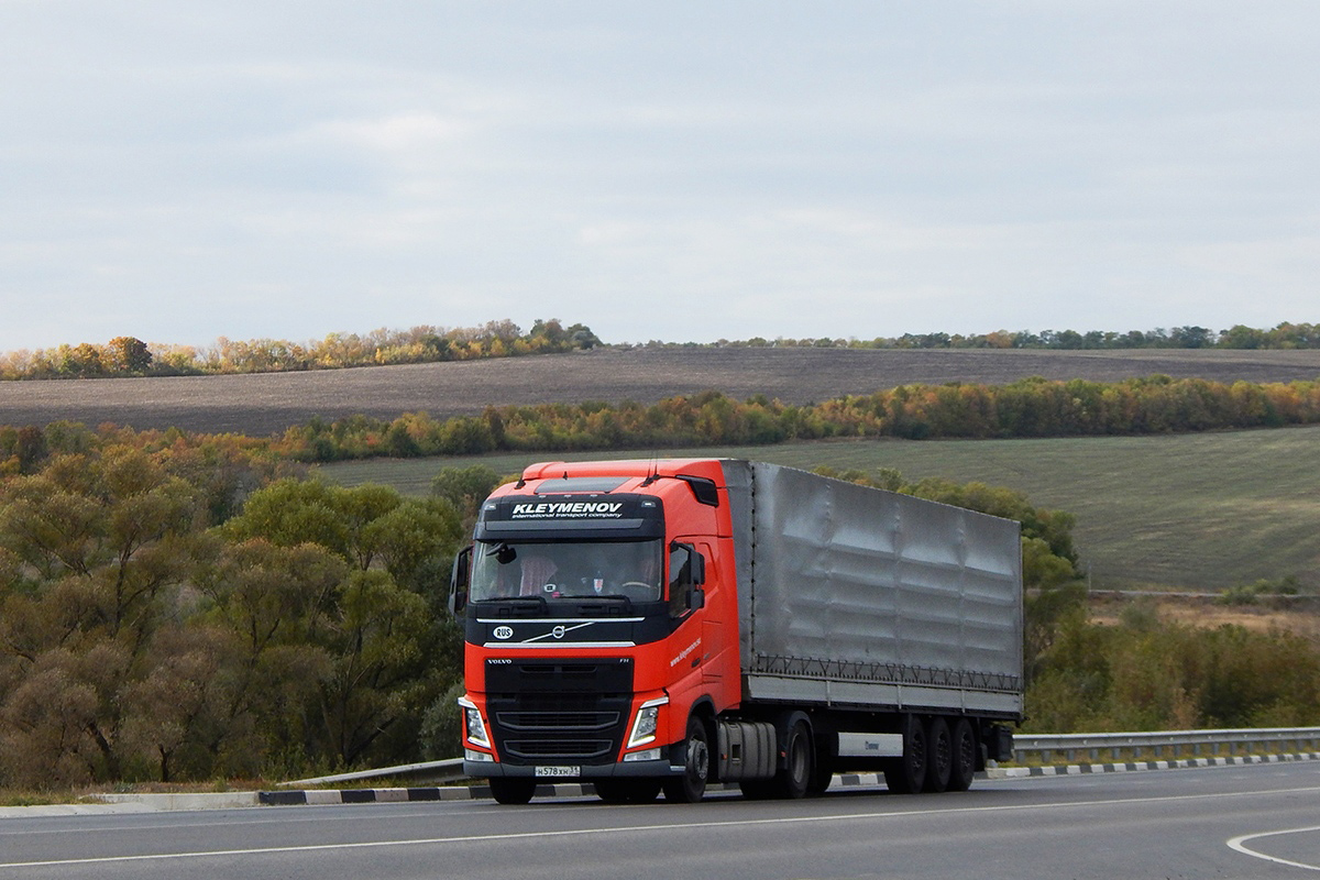 Белгородская область, № Н 578 ХМ 31 — Volvo ('2012) FH-Series