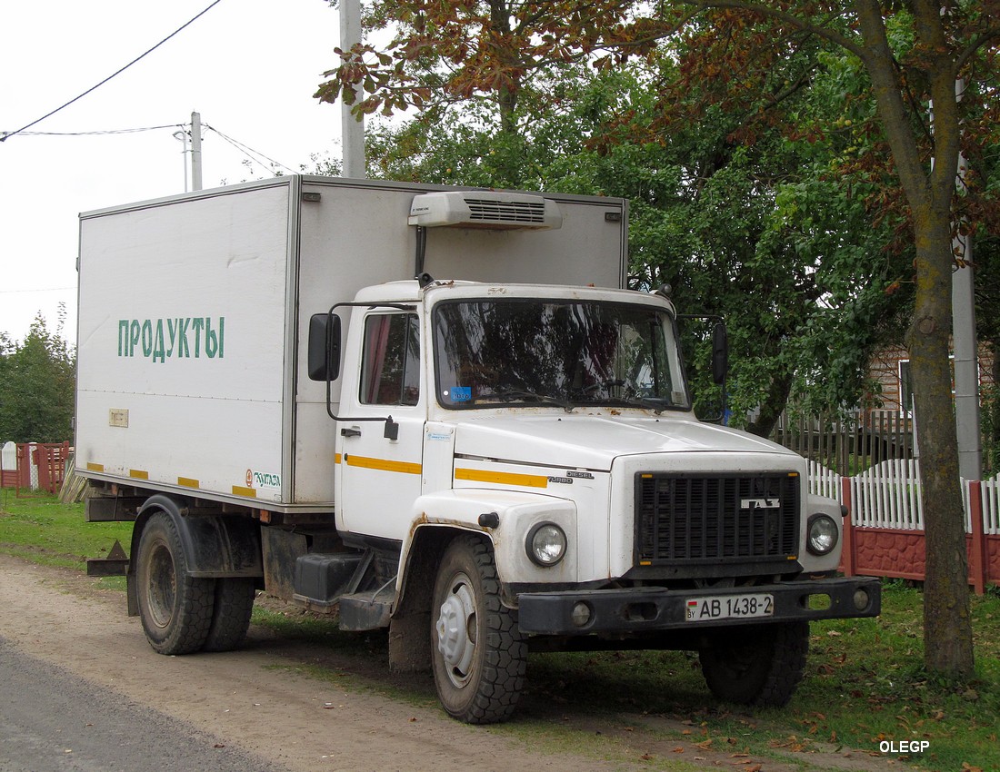 Витебская область, № АВ 1438-2 — ГАЗ-3309