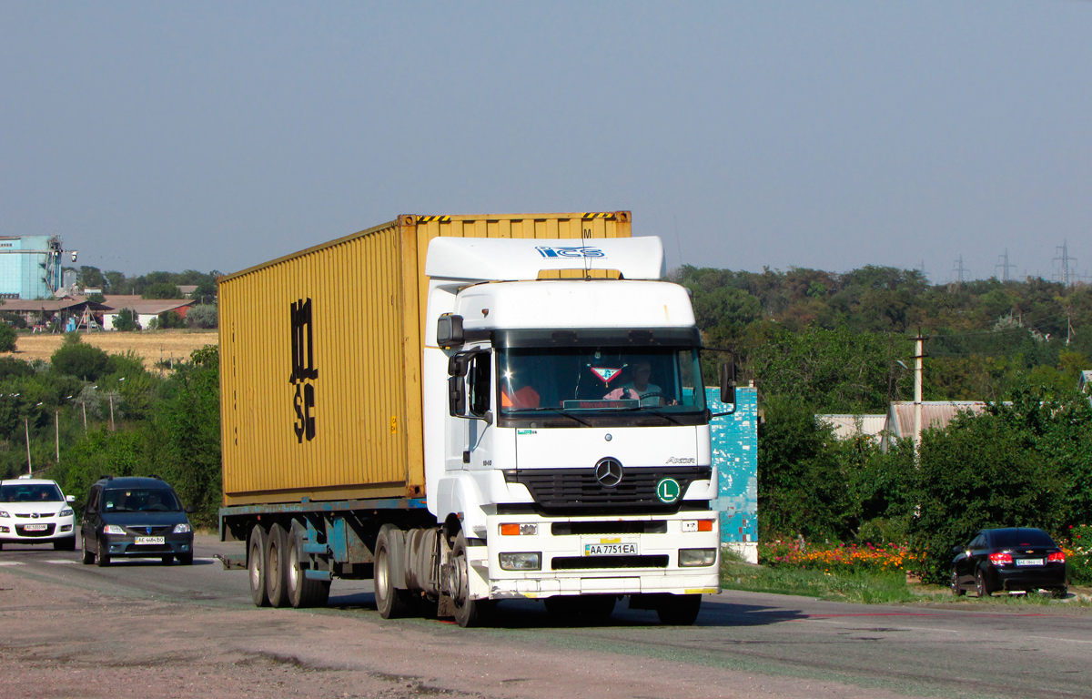 Киев, № АА 7751 ЕА — Mercedes-Benz Axor 1840